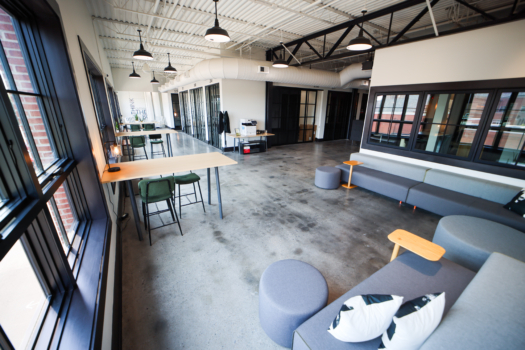 The Press coworking space in clarksville